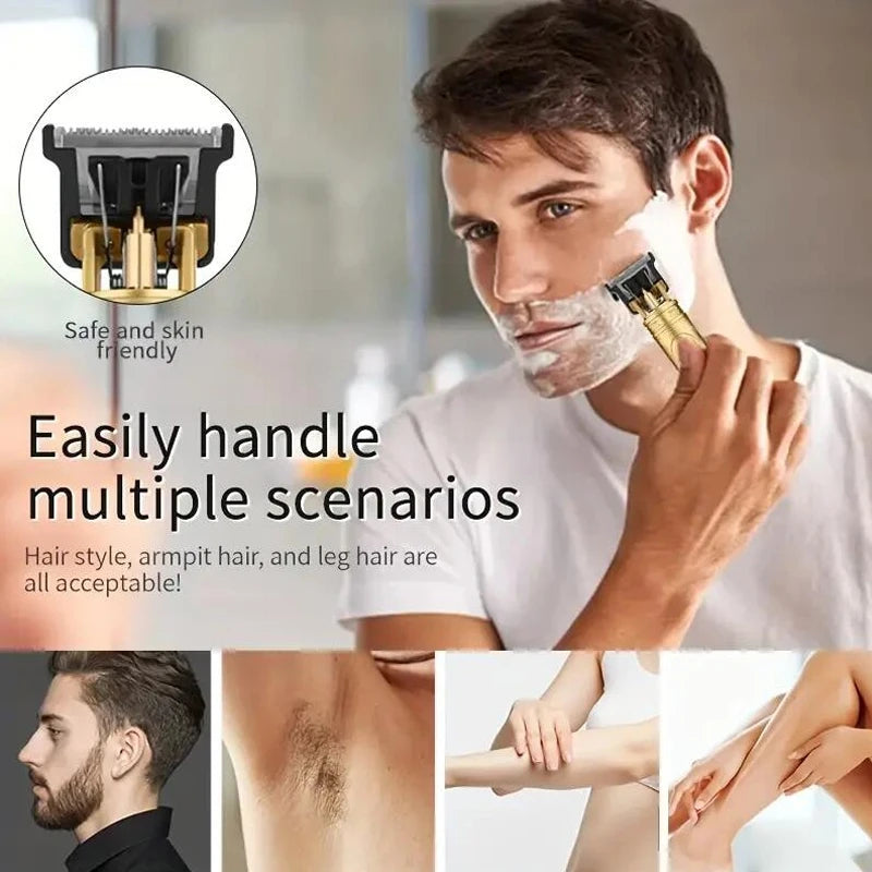 Hair Clipper Beard Shaving Body Hair Trimmer Clippers Electric Hair Cutting Machine Professional Barber Men Trimmer Shaver